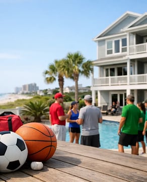 Best Rentals for Sports Teams in Myrtle Beach