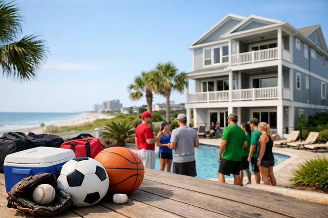Best Rentals for Sports Teams in Myrtle Beach